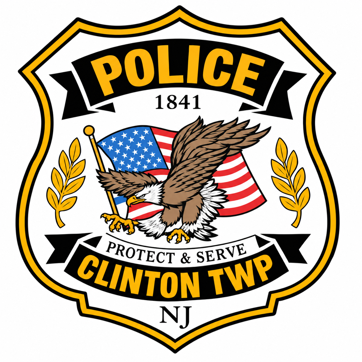 Clinton Township Police Department logo